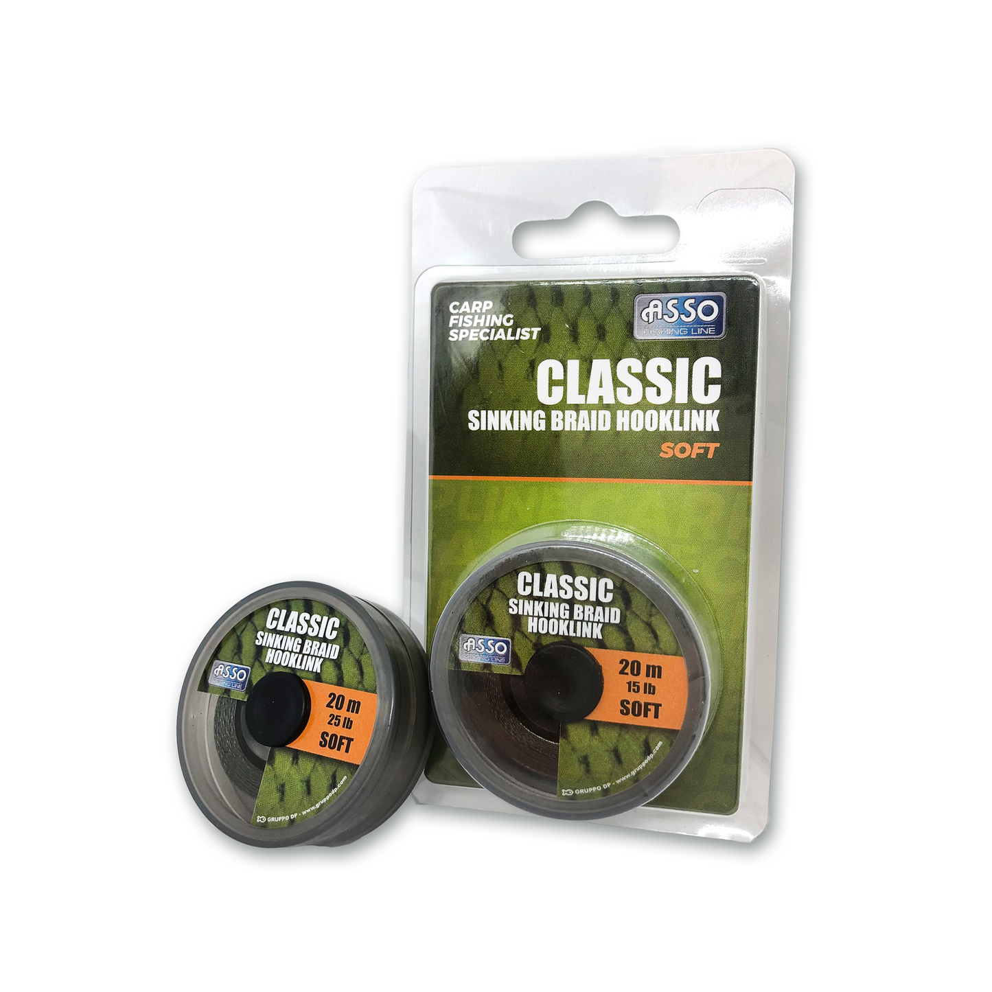 ASSO CLASSIC SINKING BRAID HOOKLINK SOFT BRAIDED