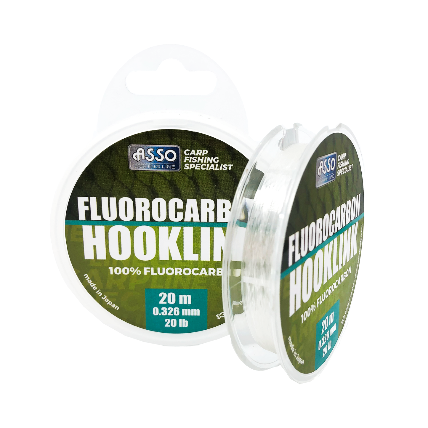 ASSO FLUOROCARBON HOOKLINK 100% FLUOROCARBON